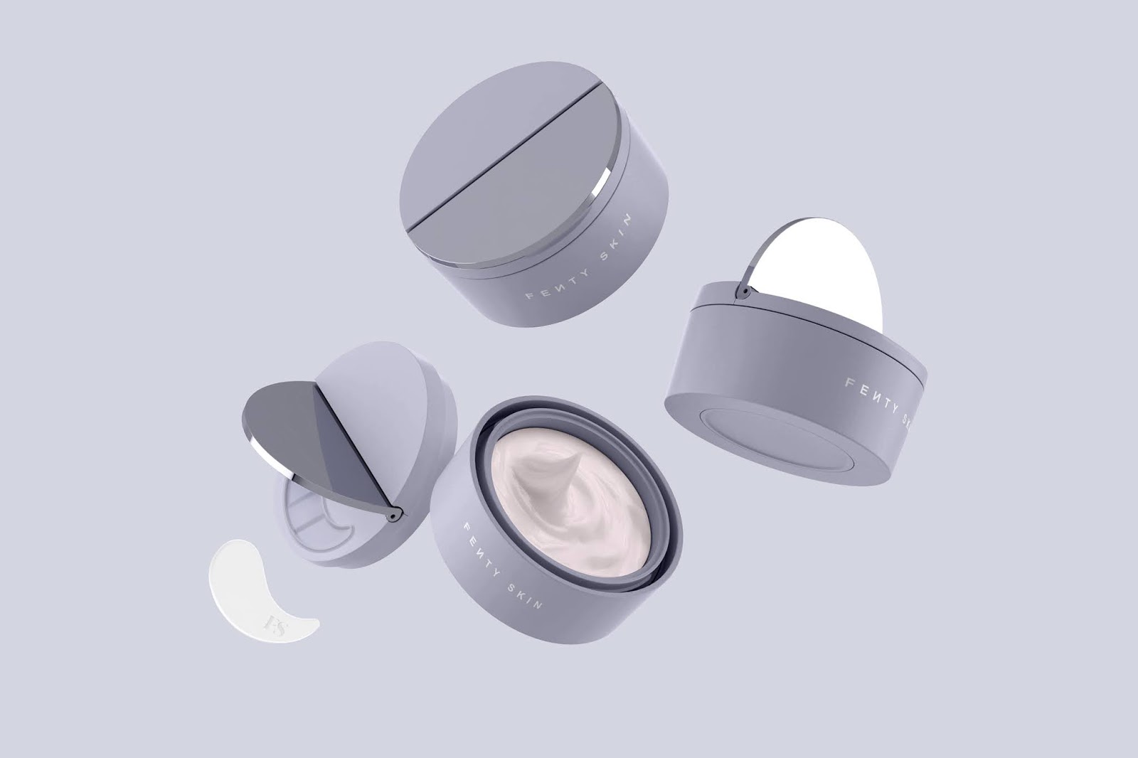 Fenty Skin護(hù)膚品晚霜罐包裝設(shè)計
